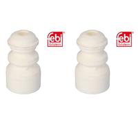 2x FEBI BILSTEIN Paraurti Ammortizzatore Posteriori per VW Polo Variant 6KV5