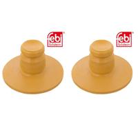 2x FEBI BILSTEIN Paraurti Sospensione Posteriore Superiore PER Opel Astra H L48