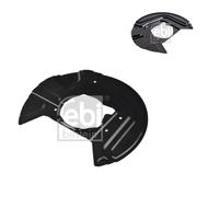 2x Febi BILSTEIN Piastra di Ancoraggio Lamiera Paraspruzzi Disco Frontale per