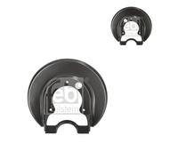 2x Febi BILSTEIN Piastra di Ancoraggio Lamiera Paraspruzzi Disco Post per Audi