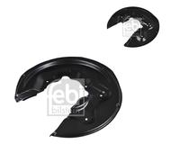 2x Febi BILSTEIN Piastra di Ancoraggio Lamiera Paraspruzzi Disco Post per VW