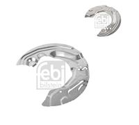 2x FEBI BILSTEIN Piastra Paraspruzzi Della Di Ancoraggio Disco freno ant.