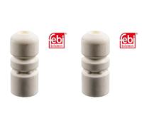 2x FEBI BILSTEIN Puffer Ammortizzatore Posteriori Per Audi 80 8C B4