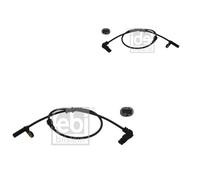 2x Febi BILSTEIN Sensore Velocità Della Ruota Anteriore SX Dx per Mercedes S204