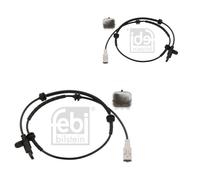 2x Febi BILSTEIN Sensore Velocità Ruota Anteriore Sinistra Dx per Peugeot 607 9D