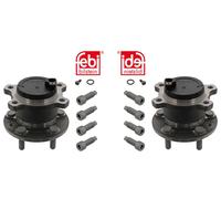 2x Febi BILSTEIN Set Cuscinetti Posteriore Sinistra Destra per Ford Mondeo IV