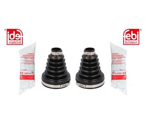 2X FEBI BILSTEIN Set Di Copri Giunti Anteriore Per Ford C-Max II DXA/CB7