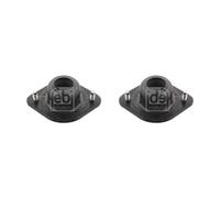 2X FEBI BILSTEIN Supporto Della Molla Anteriore Per Nissan Micra II K11 1.0I 16V