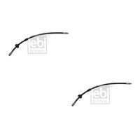 2X FEBI BILSTEIN Tubo Frenante Anteriore Per Mercedes-Benz C-Class W202