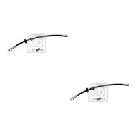2X FEBI BILSTEIN Tubo Frenante Anteriore Sinistro Destro Per VW Lupo 6X1 6E1
