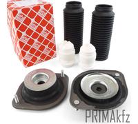 2x Febi Cuscinetto Forcellone + Staubmanschetten Frontale per VW Golf I Caddy I