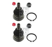 2x Febi FE24907 Giunto Sferico Asse Ant. per Hyundai Accent LC Getz I20 Pb Ix20