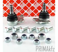 2x Febi Giunto Sferico Frontale per Opel Vivaro J7 E7 Renault Trafic II Fl Jl