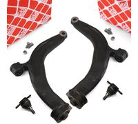 2x Febi Set Barra Trasversale + Giunto Sferico Asse Ant. per VW Vans V Mutlivan