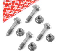 2X FEBI Set Di Viti Per Cuscinetto Della Molla Per SEAT VW Golf 2 3 4 Polo 3