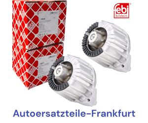 2x FEBI Supporto cuscinetto motore ANTERIORE MERCEDES BENZ E W204 S2...