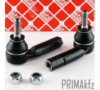 2x Febi Testa Tirante Anteriore per Audi A3 VW Golf IV Octavia I Toledo II Leon