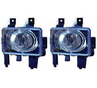 2x Fendinebbia alogeni ABAKUS S+D per OPEL ASTRA H, ZAFIRA B