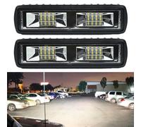 2x Fendinebbia Guida Luce Lavoro Auto 48W 12V 16LED per SUV Fuoristrada Camion S