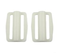 2x Fermagli Subacquei Luminosi per Cinture 5cm | Retro luminescente, visibilità notturna, sicurezza immersioni, o verde, per facile individuazione(Luminous green)