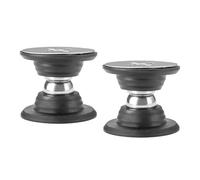 2x Fermaporta con potente ventosa magnetica, fermaporta Per Ufficio Camera(Black)