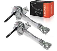 2x Fermaporte Fermaporta Frontale Entrambi i Lati per Fiat 500 C 2007