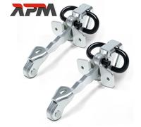 2x Fermaporte Fermaporta Frontale Entrambi i Lati per VW Fox Hatchback