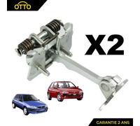 2X Fermata Cerniera Tirante Porta Anteriore Sinistra e Destra Pinze per Saxo 106