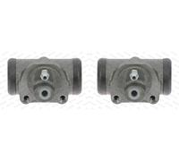 2X FERODO Cilindro Del Freno Anteriore Per Citroën 2 CV Ami