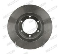 2x FERODO DDF011 PREMIER Disco freno Anteriore per CITROËN 2CV Limousine 244mm