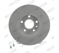 2x FERODO DDF067C PREMIER Coat+ Disco freno Posteriore per FIAT STILO (192)