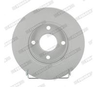 2x FERODO DDF1072C PREMIER Coat+ Disco freno Anteriore per FORD FOCUS (DAW, DBW)