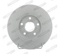 2x FERODO DDF1126C PREMIER Coat+ Disco freno Posteriore per JAGUAR S-Type (X200)