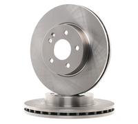 2x FERODO DDF1203 PREMIER Disco freno Anteriore adatto per MERCEDES-BENZ 300mm