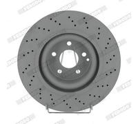 2x FERODO DDF1248C-1 PREMIER Coat+ Disco freno Anteriore 345mm