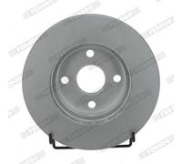 2x FERODO DDF1309C PREMIER Disco freno Anteriore per TOYOTA COROLLA 255mm