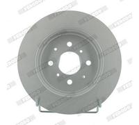 2x FERODO DDF1466C PREMIER Coat+ Disco freno Posteriore per HONDA 260mm