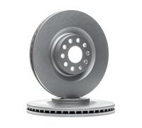 2x FERODO DDF1504C-1 PREMIER Disco freno Anteriore per VW GOLF VI (5K1) 345mm