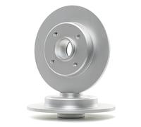 2x FERODO DDF1564C-1 Disco freno Posteriore adatto per PEUGEOT 307 (3A/C) 249mm
