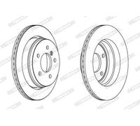 2x FERODO DDF1581 PREMIER Disco freno Posteriore per BMW 3 Sedan (E46) 294mm