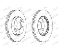 2x FERODO DDF1619C PREMIER Disco freno Anteriore per HYUNDAI TUCSON (JM) 280mm