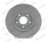 2x FERODO DDF1625C PREMIER Coat+ Disco freno Anteriore per OPEL ANTARA 295mm