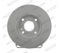 Dischi freno FERODO DDF1740C anteriore, ventilato, 2 Pezzo