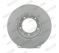 2x FERODO DDF283C PREMIER Coat+ Disco freno Posteriore 290mm