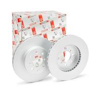 2x FERODO DDF492C PREMIER Coat+ Disco freno Anteriore per HONDA CRX II (ED, EE)