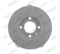 2x FERODO DDF795C PREMIER Coat+ Disco freno Anteriore per VW POLO Kasten (86CF)