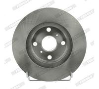 2x FERODO DDF881 PREMIER Disco freno Anteriore per TOYOTA COROLLA Liftback (E9)