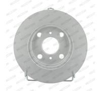 Ferodo Disco freno DDF1084C anteriore ventilato 2 pezzi per Toyota Yaris