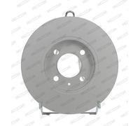 Dischi freno FERODO DDF2184C anteriore, ventilato, 2 Pezzo