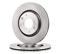 2x FERODO Disco freno Anteriore Ø266mm Altezza: 34,2mm Spessore: 22mm Cerchio foro-Ø: 108mm ventilato DDF1140
